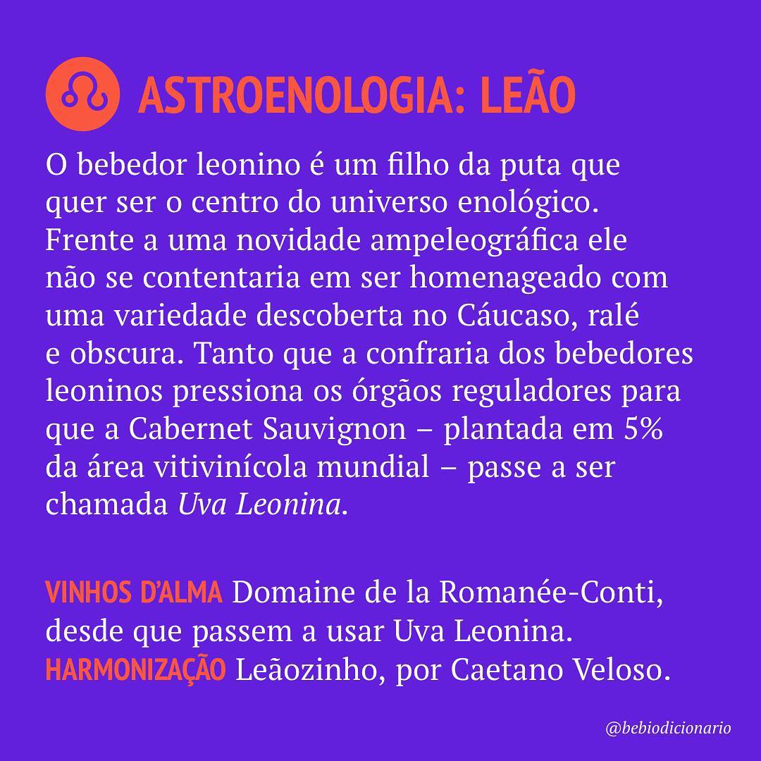 Leão: O Eno-Leonino