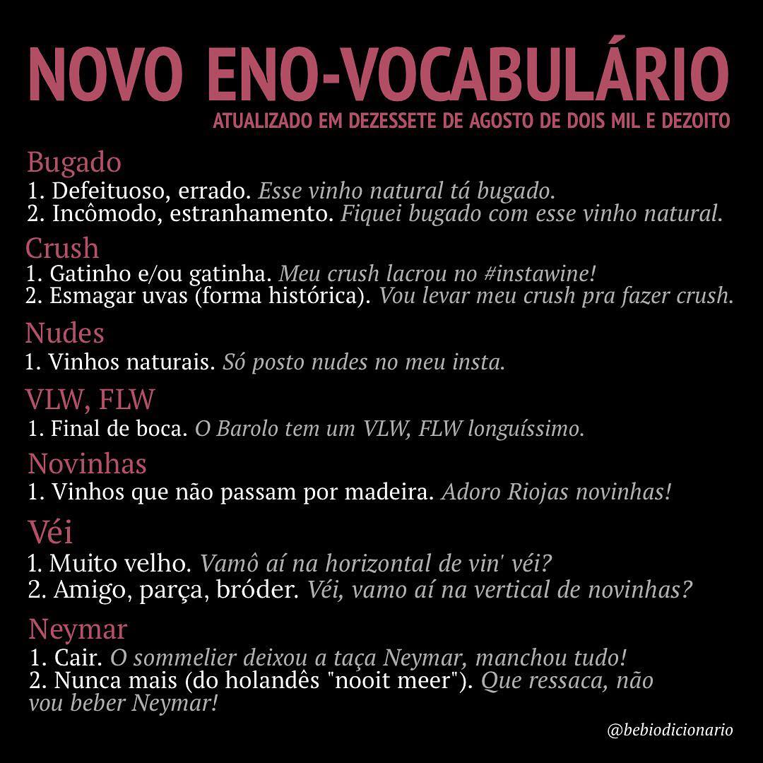 Novo Eno-Vocabulário: Geração Z