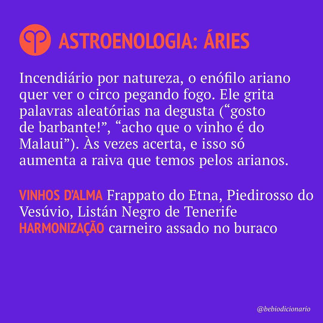 Áries: O Eno-Ariano