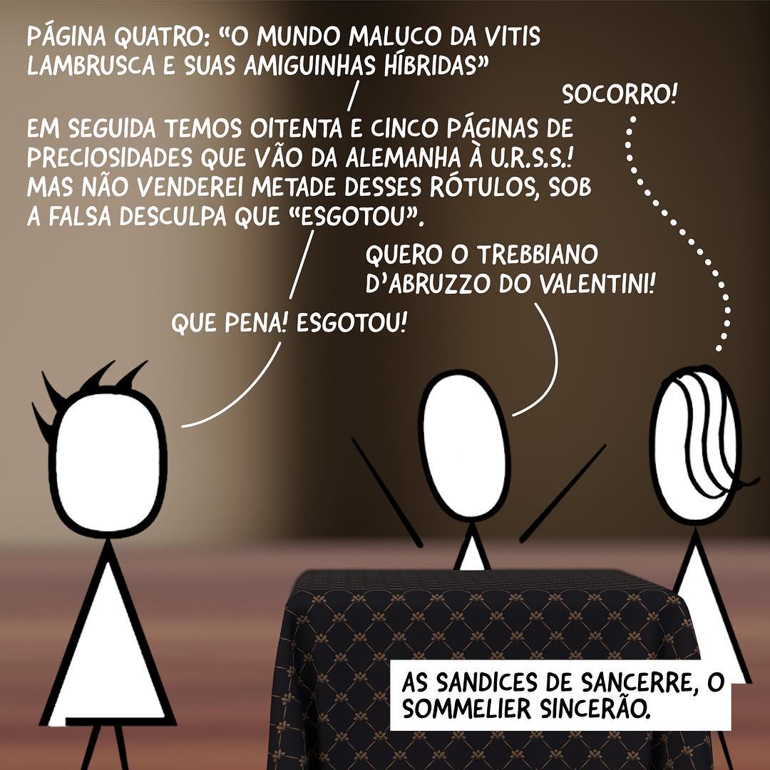 Carta de Vinhos Gigante - Início