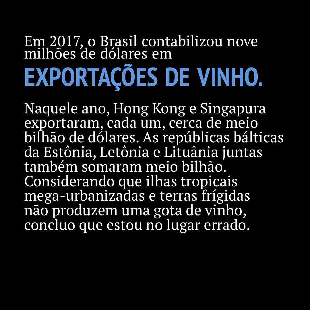 Exportações de Vinho